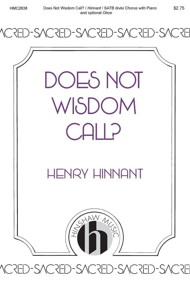 Does Not Wisdom Call?